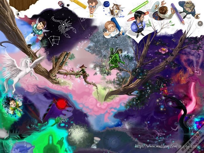 ����˹ħ�ù��²廭��ֽ