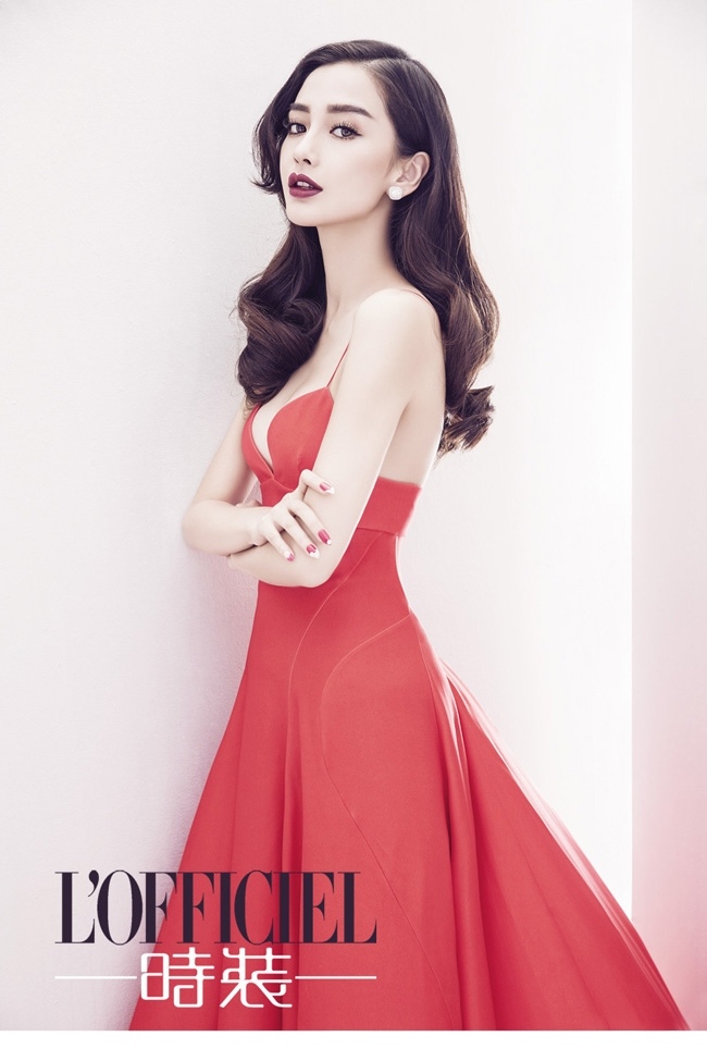 Angelababy��������д�� �Ըа���������Ů��ζ 