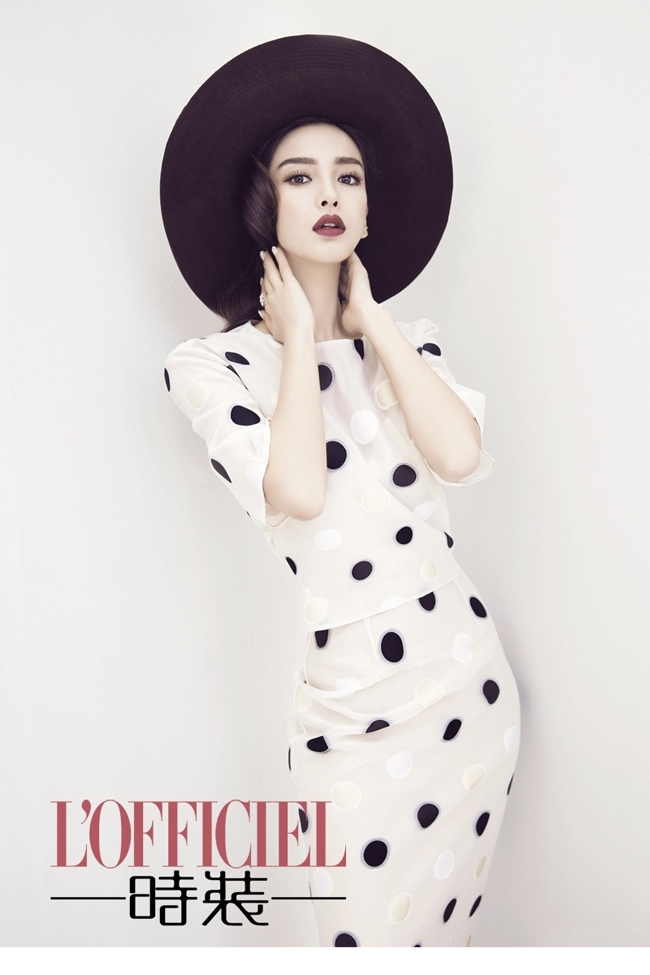 Angelababy��������д�� �Ըа���������Ů��ζ 