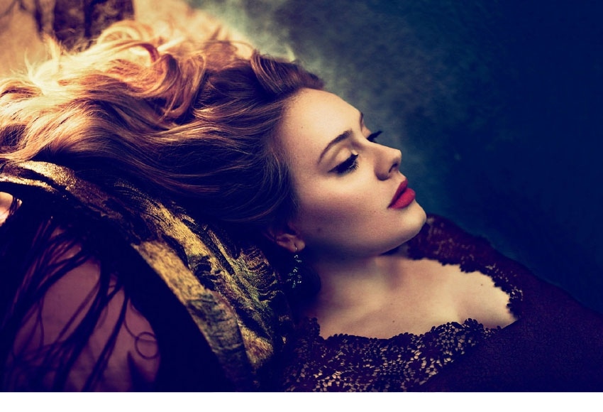 adele��VOGUE��־�����Ը�Ψ��