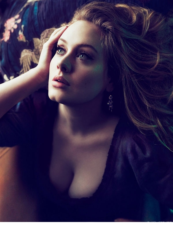 adele��VOGUE��־�����Ը�Ψ��