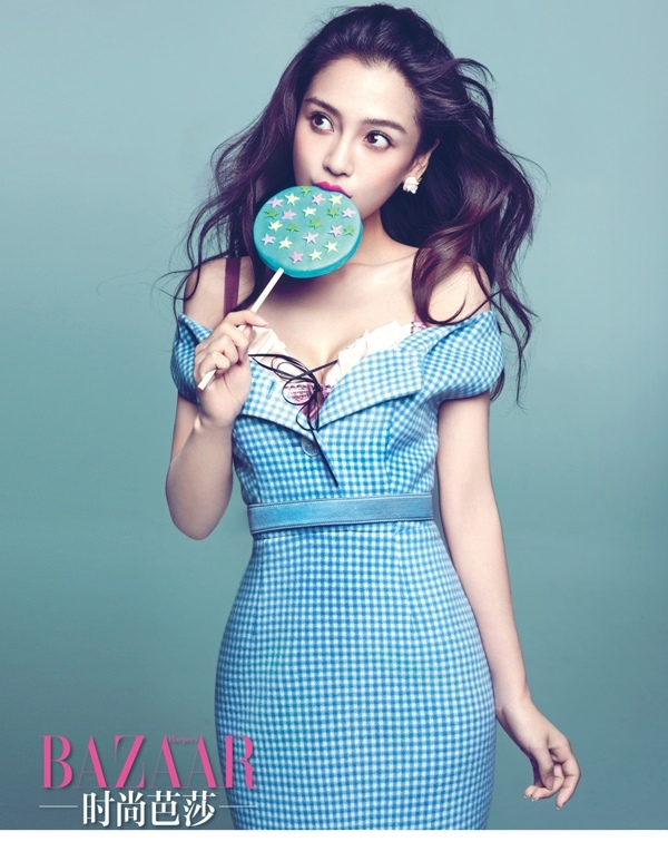 Angelababyʱ����־д�� �����������������Ը�����