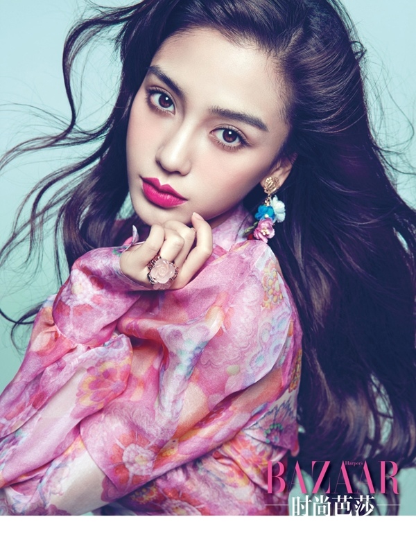 Angelababyʱ����־д�� �����������������Ը�����