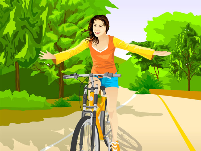 ����ʱ�в廭��Ů��ֽ����