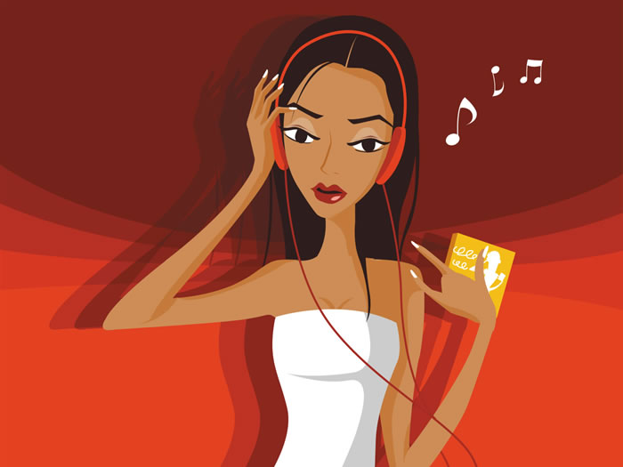 ������Ůʱ�в廭��ֽ����