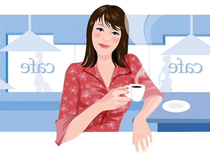 ����OL��Ůʱ�б�ֽ�廭����