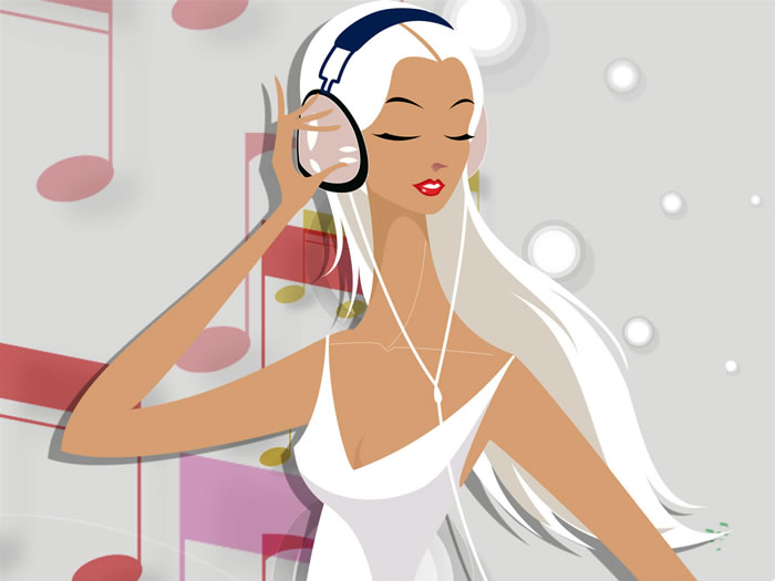 ������Ů�廭��ֽ