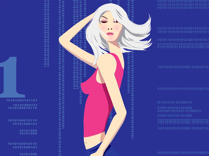 ������Ů�廭��ֽ