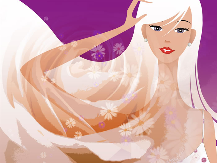 ������Ů�廭��ֽ