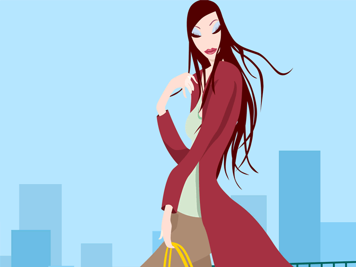 ������Ů�廭��ֽ