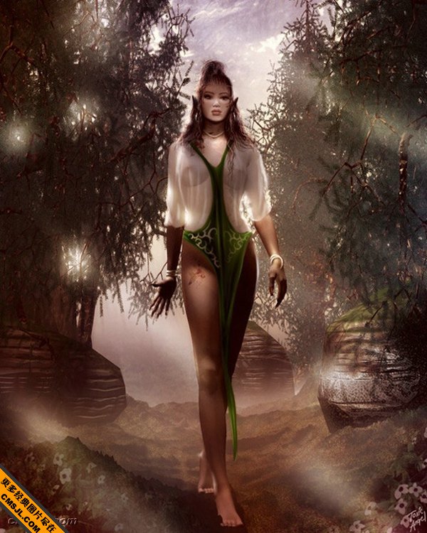 �������CG�滭�Ը���Ů