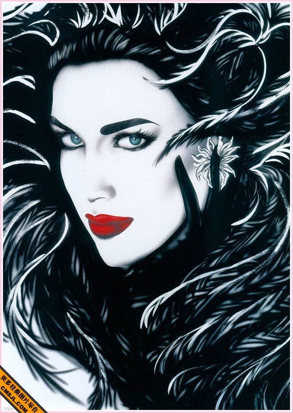 �������CG�滭�Ը���Ů