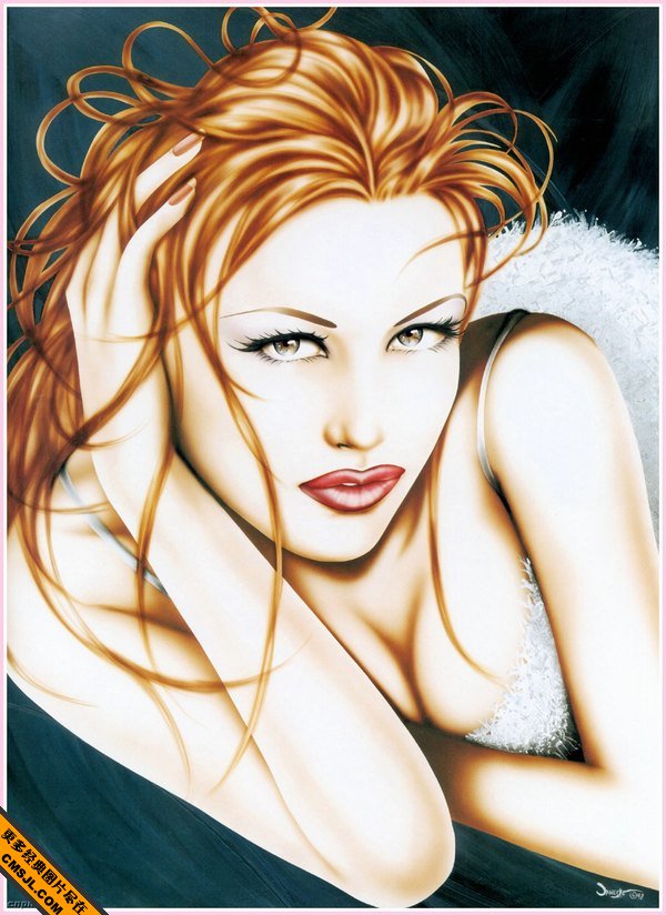 �������CG�滭�Ը���Ů