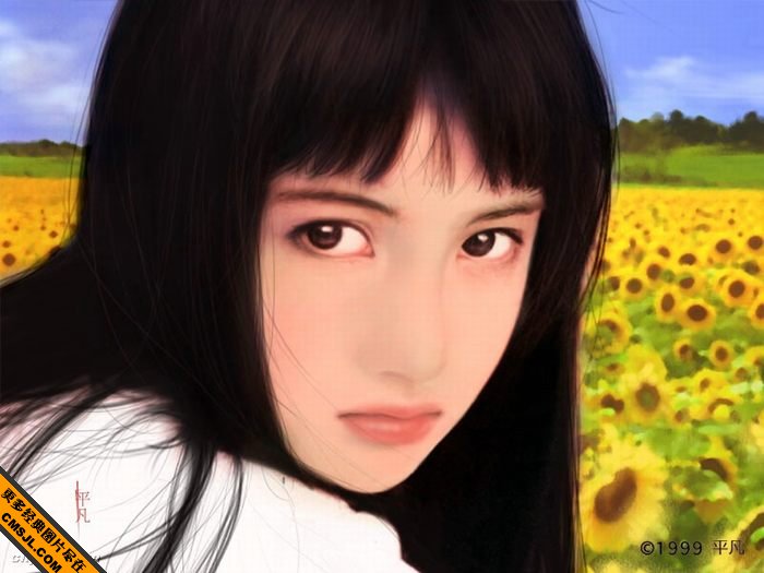 ����С˵�����λû滭��Ů