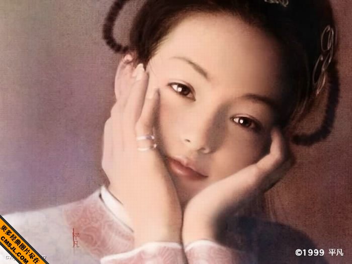 ����С˵�����λû滭��Ů