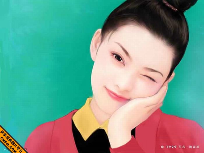 ����С˵�����λû滭��Ů