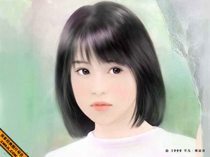 ƽ�� ����һ滭��Ů����