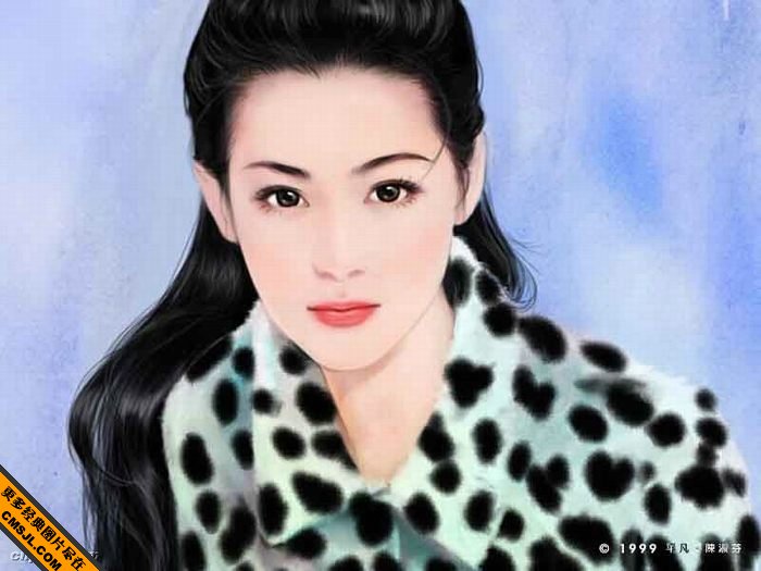 ƽ�� ����һ滭��Ů����