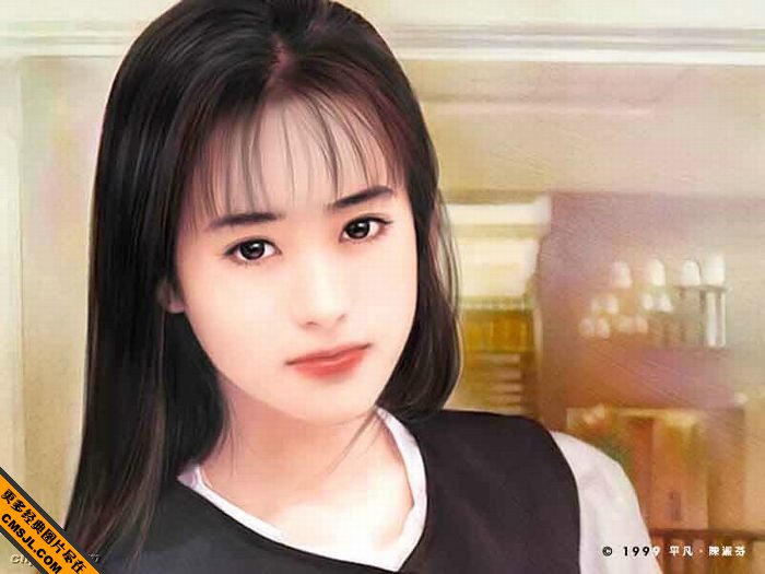 ƽ�� ����һ滭��Ů����