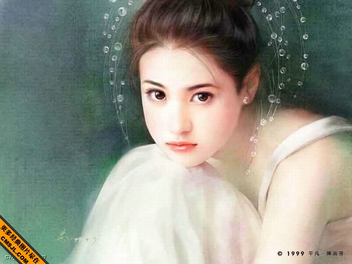 ƽ�� ����һ滭��Ů����