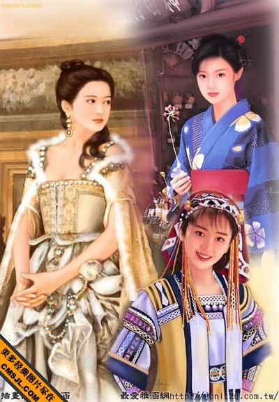 ʱ����Ů�������˻滭����