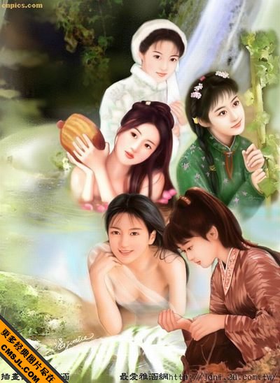 ʱ����Ů�������˻滭����