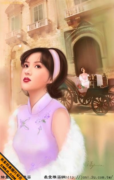 ʱ����Ů�������˻滭����